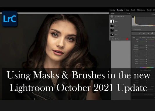 How to use the new brush &amp; mask panel in Lightroom / ACR LSP Actions by Lemon Sky