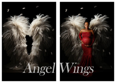 Angel Wings "Moody" Digital Background (LSP~AI Blend) LSP Actions by Lemon Sky