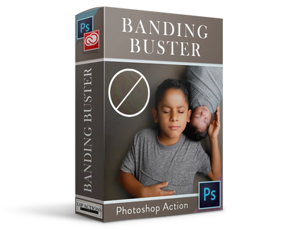 Banding Buster Photoshop Mini Action (Photoshop Creative cloud Only) Photoshop Mini Action