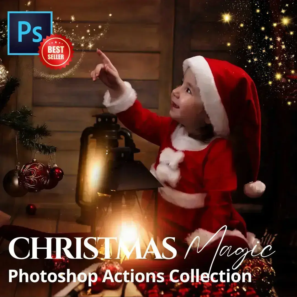 Christmas Magic Photoshop Actions [VIP] Photoshop Actions + Bonuses