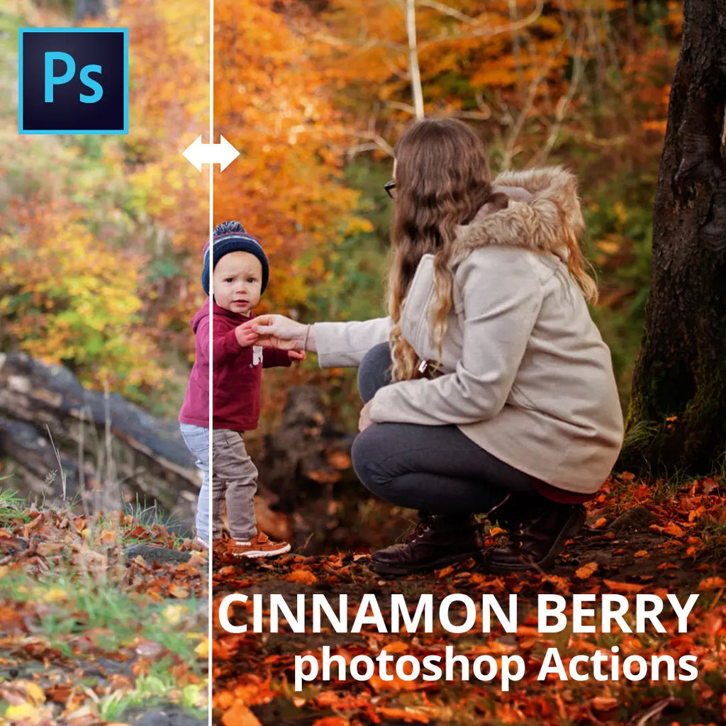 Cinnamon Berry - Photoshop Action Collection Photoshop Action Collection