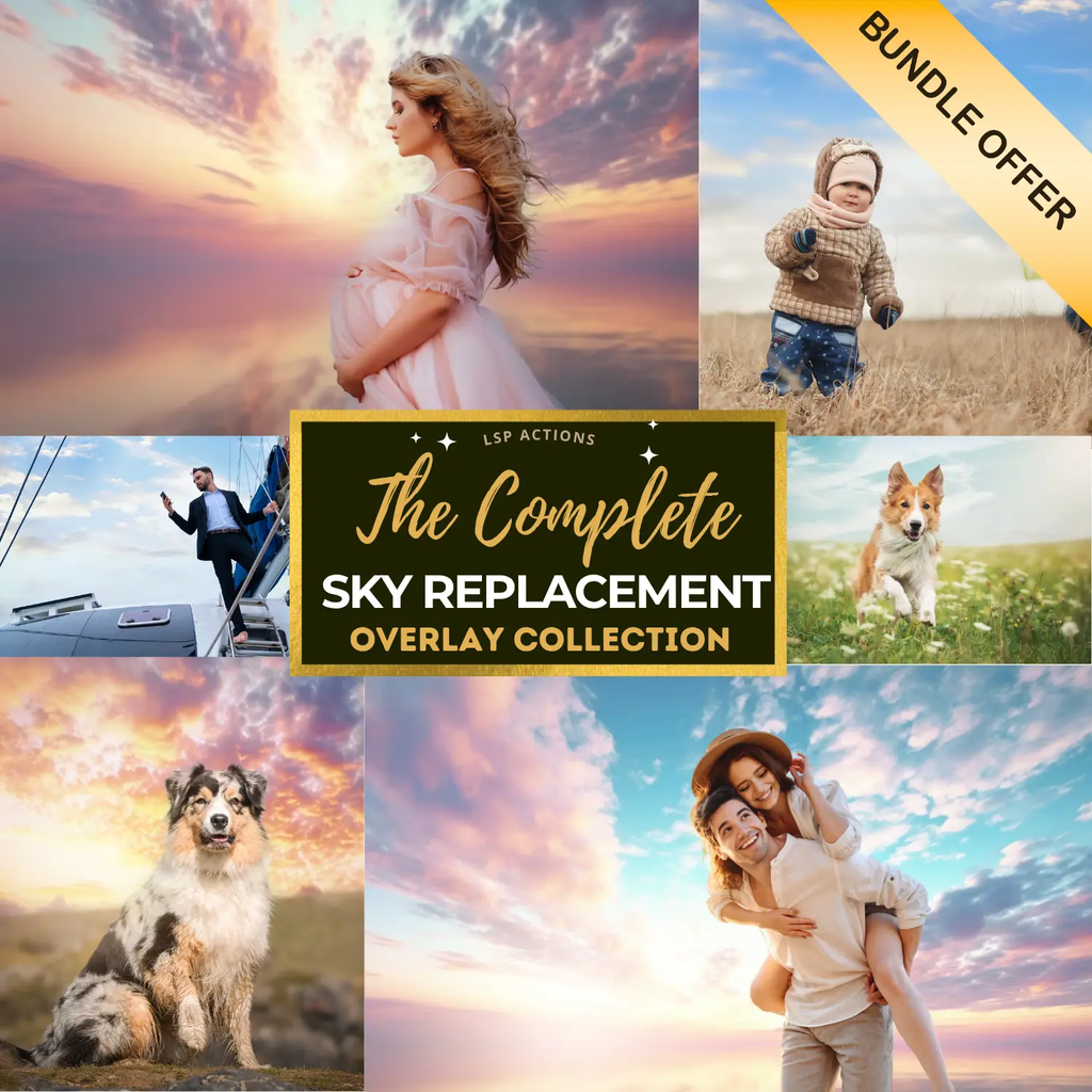 Complete Sky Overlay Bundle | 110 Skies Overlays: Sky Skies