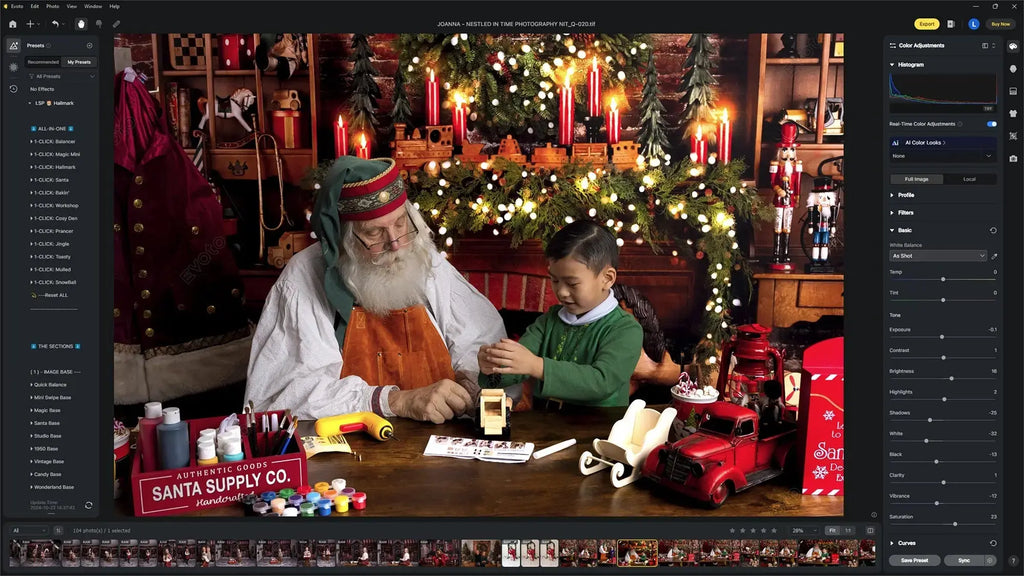 Evoto Hallmark Presets Bonuses Evoto AI Presets