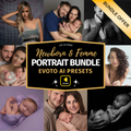 Evoto Newborn & Portrait Presets Total Bundle Evoto AI Presets