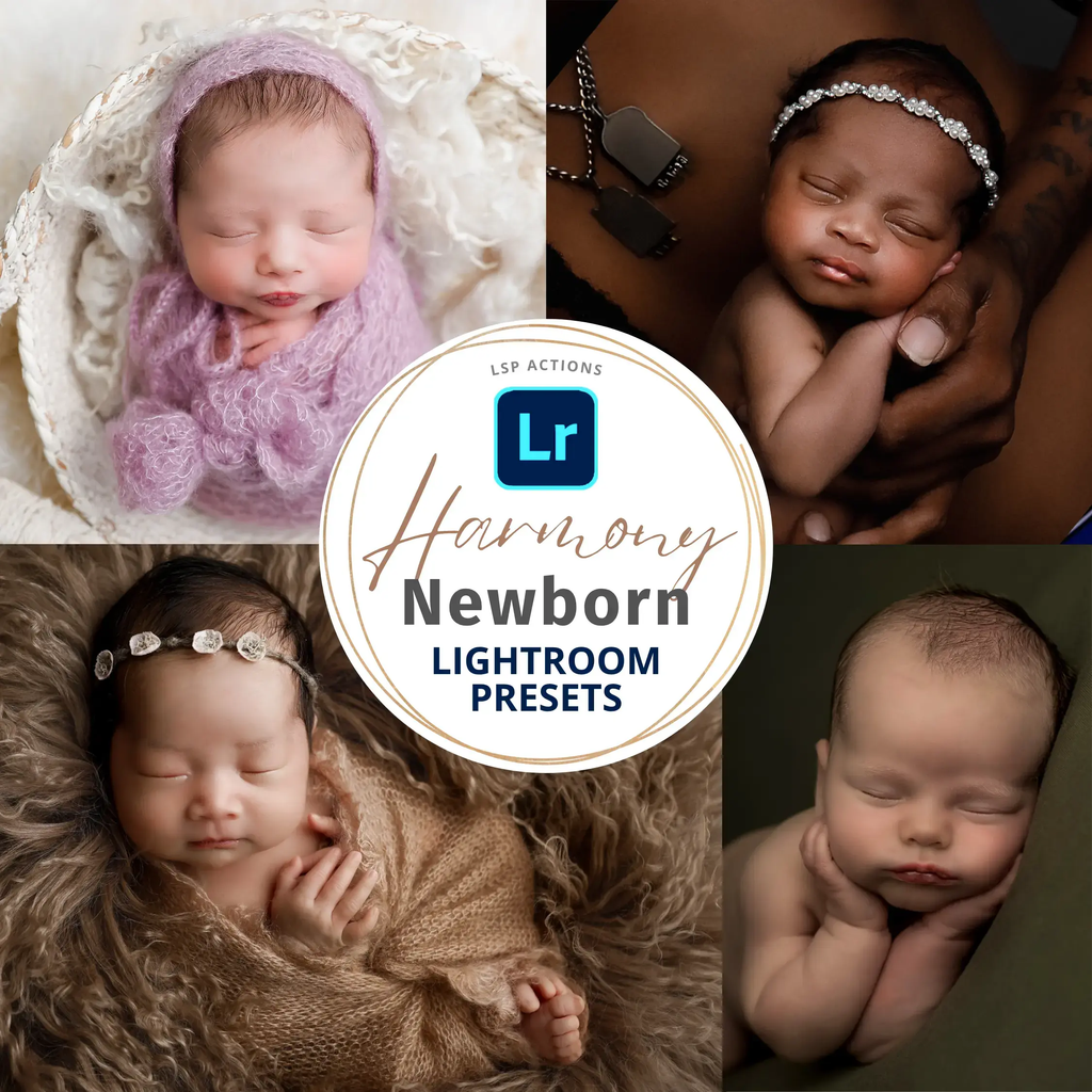 Harmony Newborn Pro Lightroom Presets ( Lightroom & ACR Preset Pack