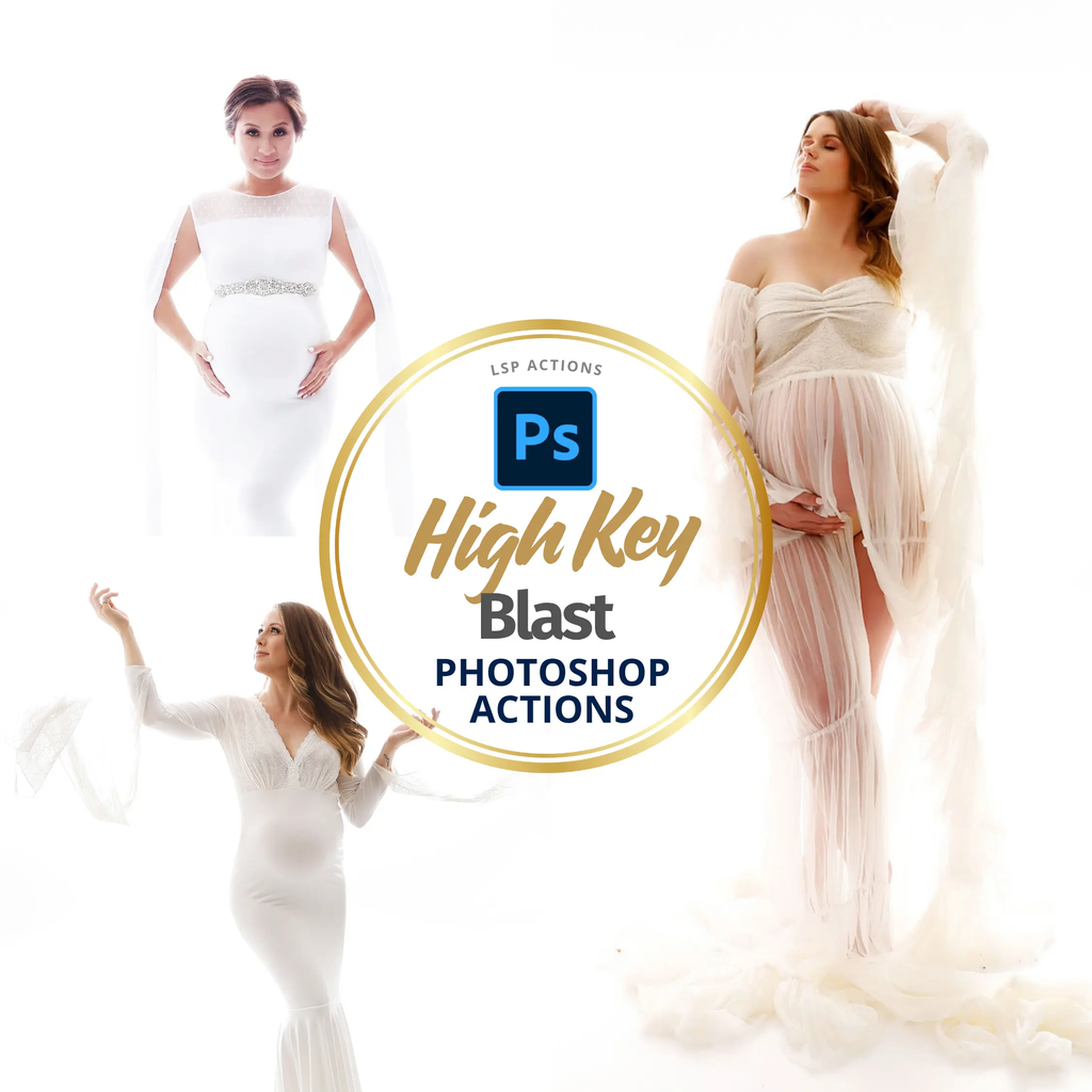 High Key Blast - Photoshop Action Collection Photoshop Action Collection