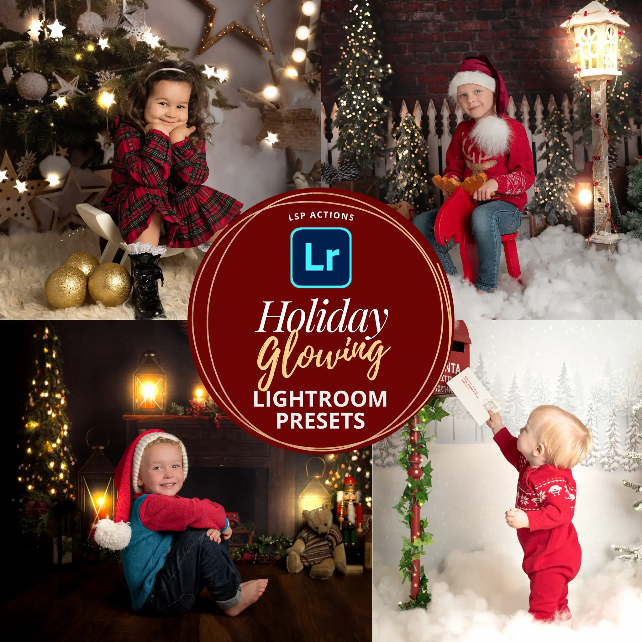 Holiday Glow Lightroom Presets - LSP Actions by Lemon Sky