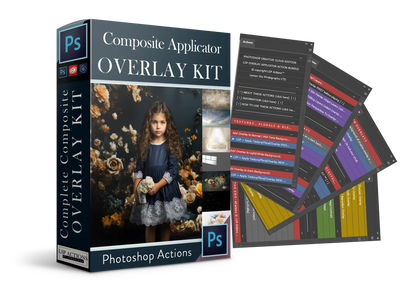 Overlay Applicator & Composite Kit | Apply your own overlays | + BONUSES! Overlays: Textures