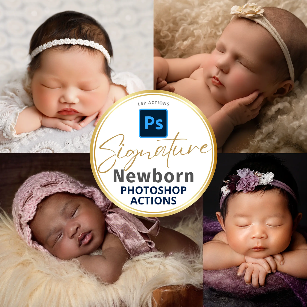 Signature Newborn - Photoshop Actions Photoshop Action Suite
