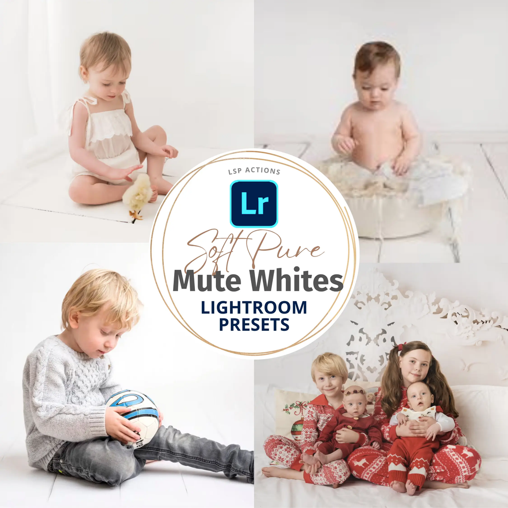 Soft Mute Whites Lightroom Presets Lightroom & ACR Preset Pack