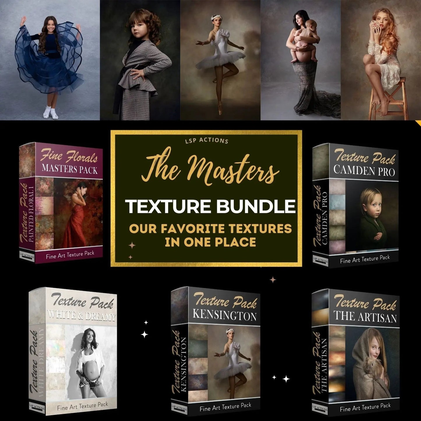 The Masters Texture-Bundle LSP Actions by Lemon Sky