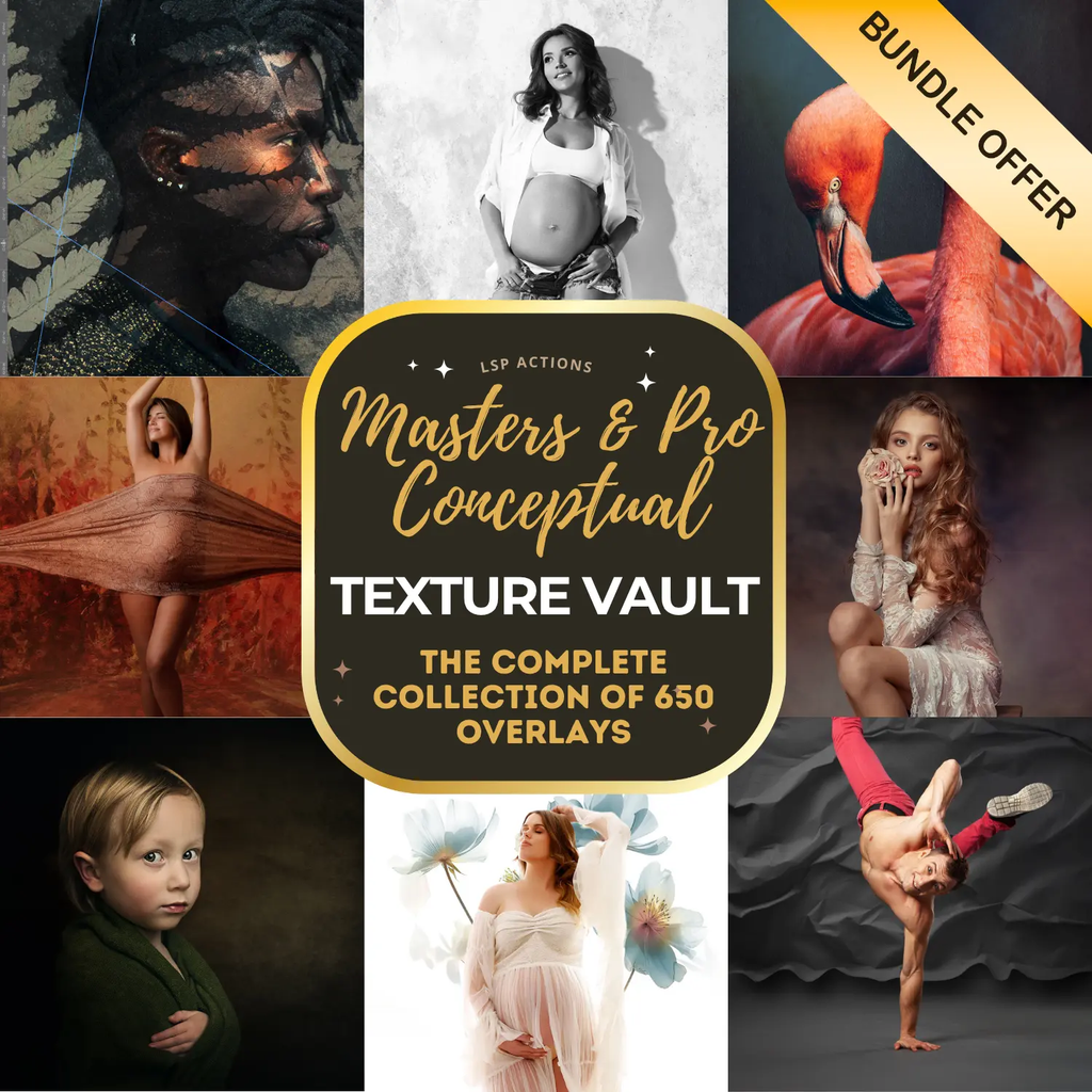 The Texture Vault Bundle Complete Collection Overlays: Textures