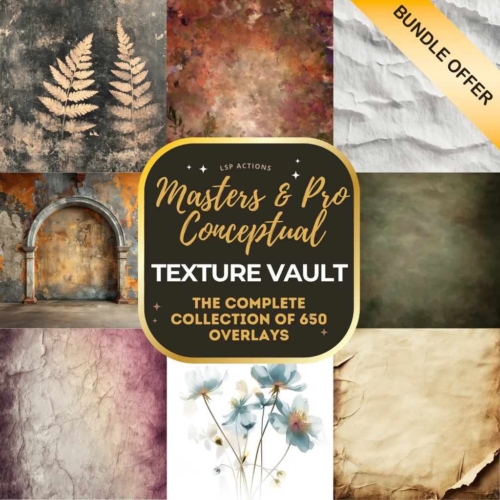 The Texture Vault Bundle Complete Collection Overlays: Textures