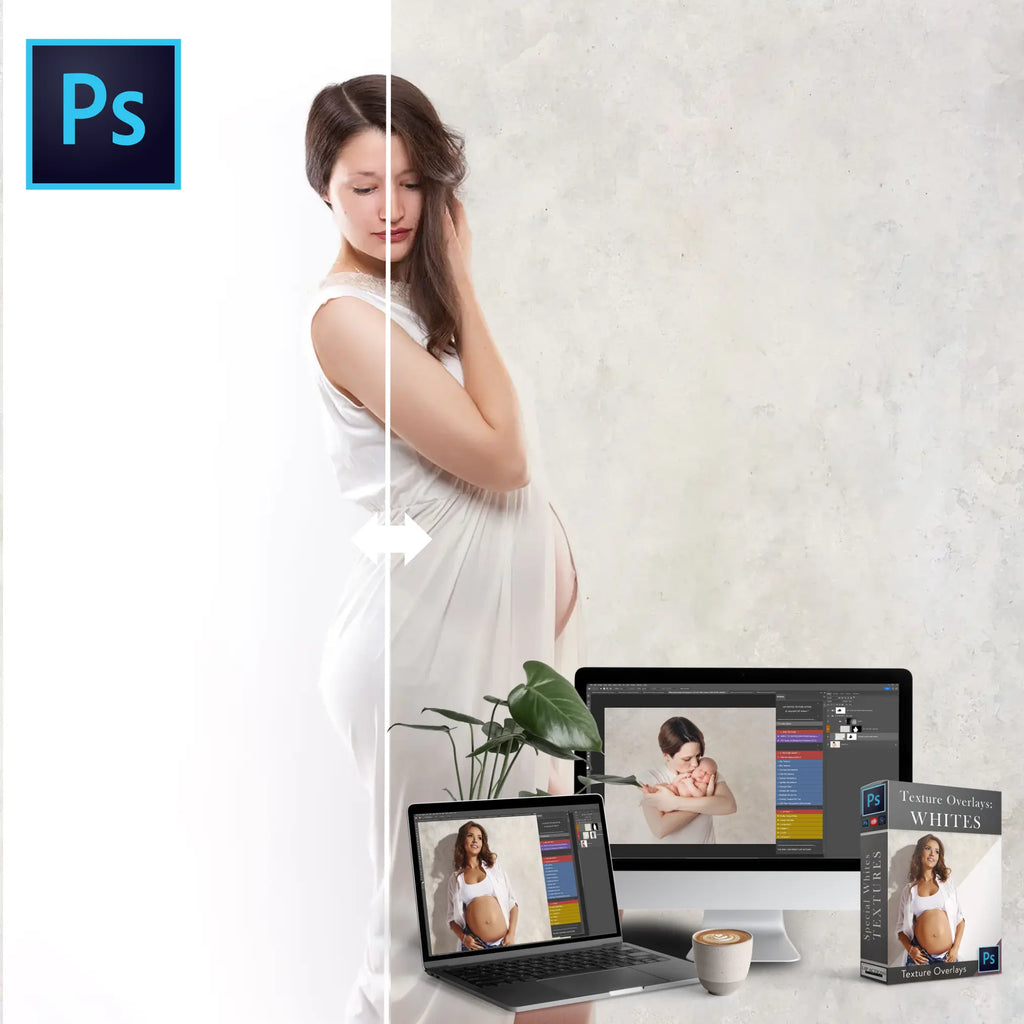 White Texture Pack Overlays: Textures