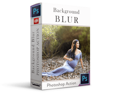 Product image for the Background Blur Action For Photoshop by LSP Actions