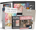 Cake Smash Cutie Photoshop Bundle Photoshop Action Collection
