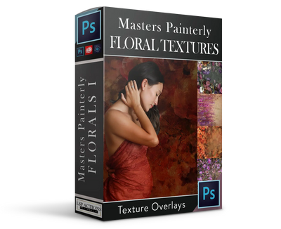Floral Texture Overlays: Masters Painterly Textures