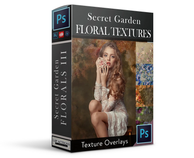 Floral Texture Overlays: Secret Garden Textures