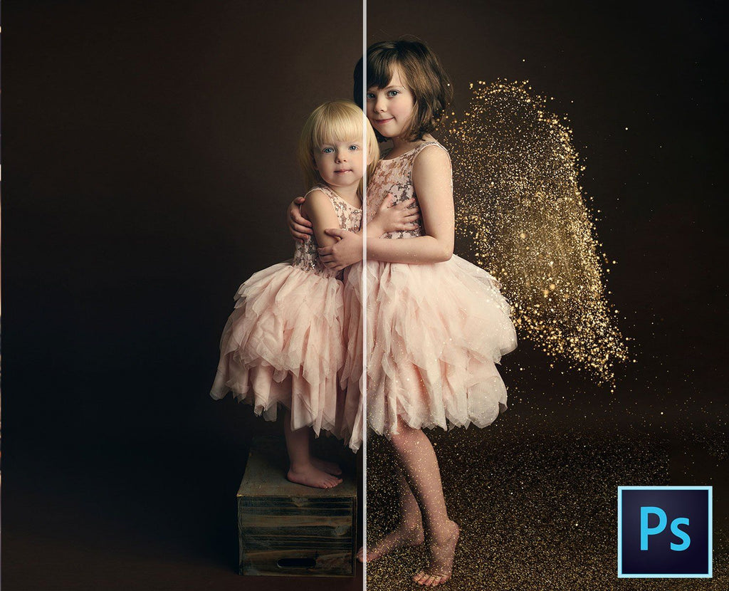 Glitter Wings For Photoshop Overlays & Photoshop Actions