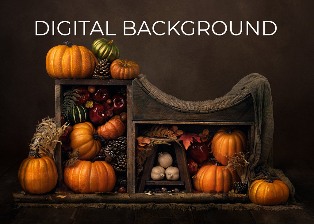 Harvest | Digital Background | Fully Editable PSD Digital Background for Photoshop