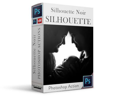 Silhouette Noir For Photoshop Photoshop Action Kit