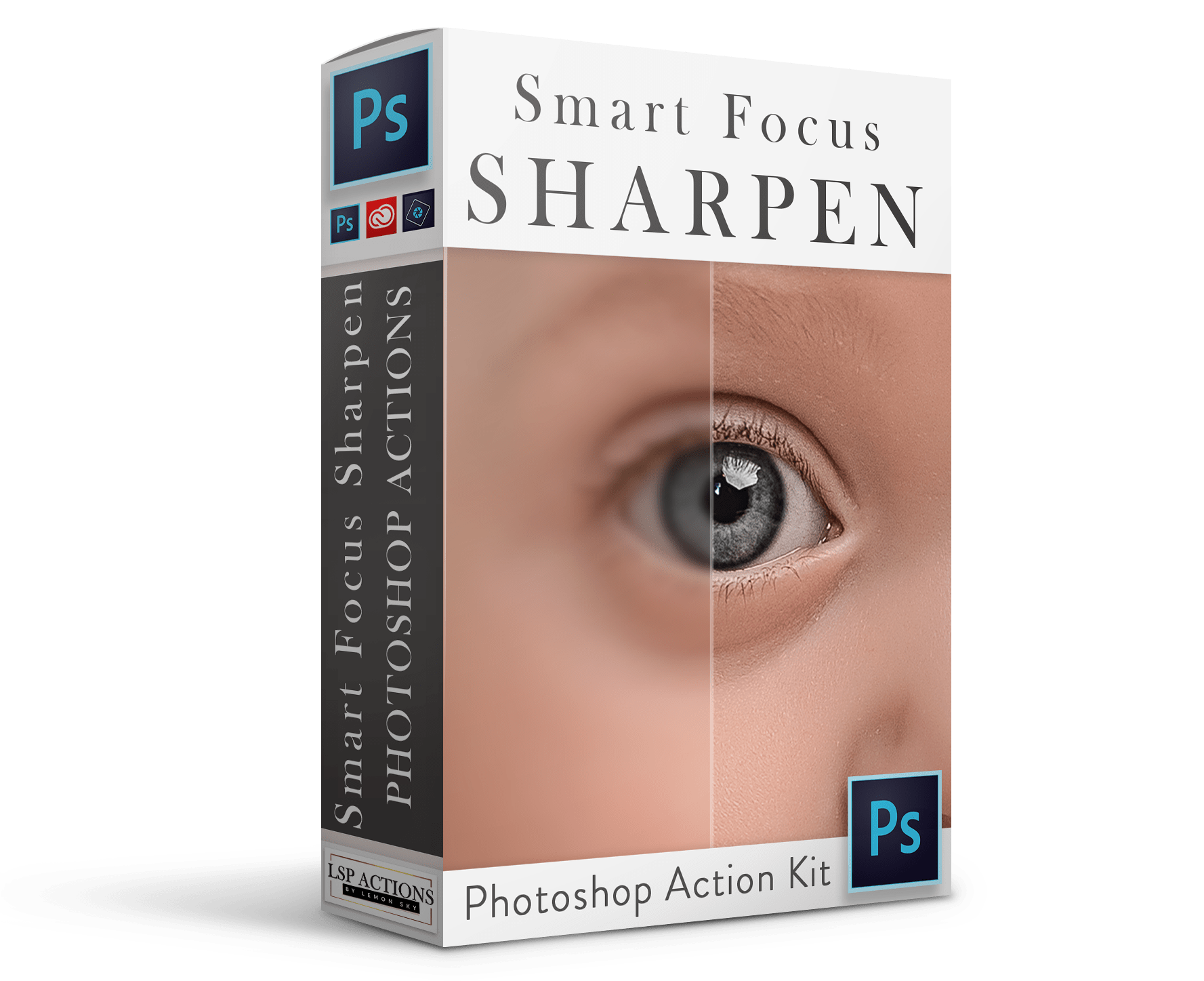 Smart Focus Sharpen Photoshop Actions