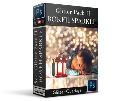 Sparkles & Bokeh Glitter Overlays Overlays: Glitter